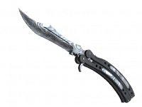 ★ Butterfly Knife Damascus Steel